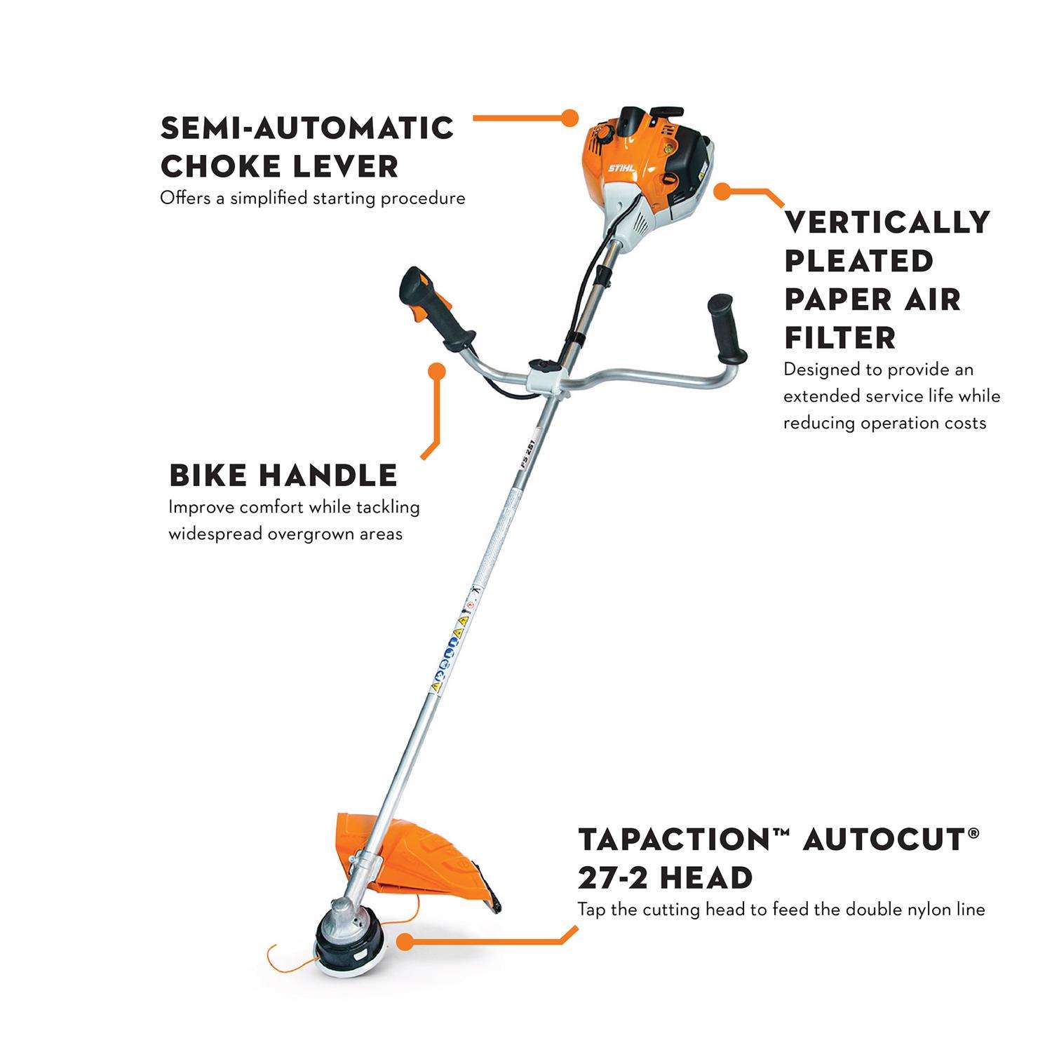  STIHL FS 251 16.5 In. Gas Trimmer