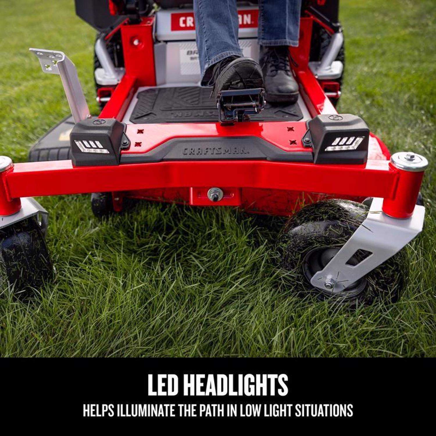  Craftsman CMCRM233401 42 In. Electric 56 V Battery Zero Turn Riding Mower Kit (Battery & Charger)