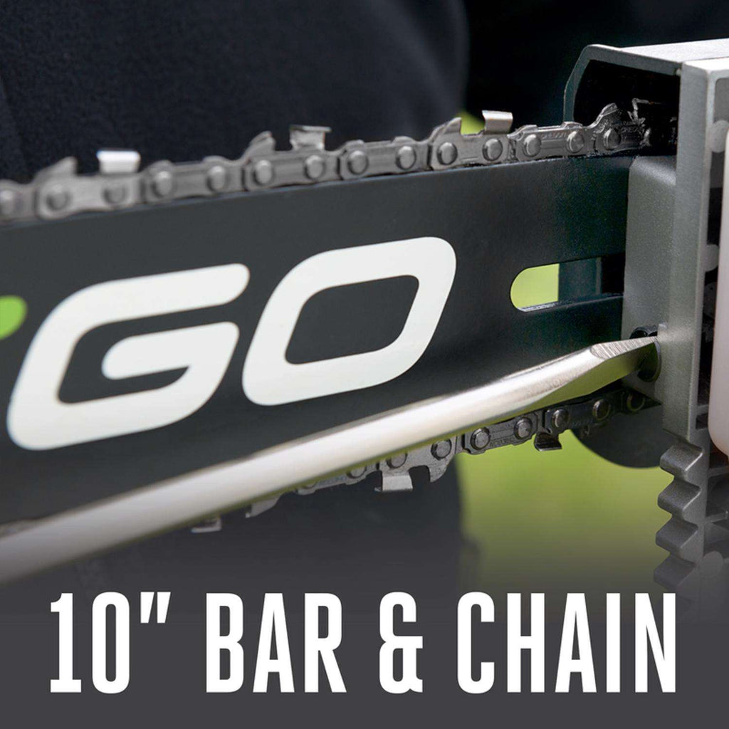  EGO Power+ Multi-Head System MPS1001 10 In. 56 V Battery Pole Saw Kit (Battery & Charger)