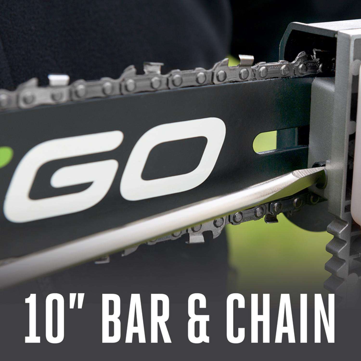  EGO Power+ Multi-Head System MPS1001 10 In. 56 V Battery Pole Saw Kit (Battery & Charger)