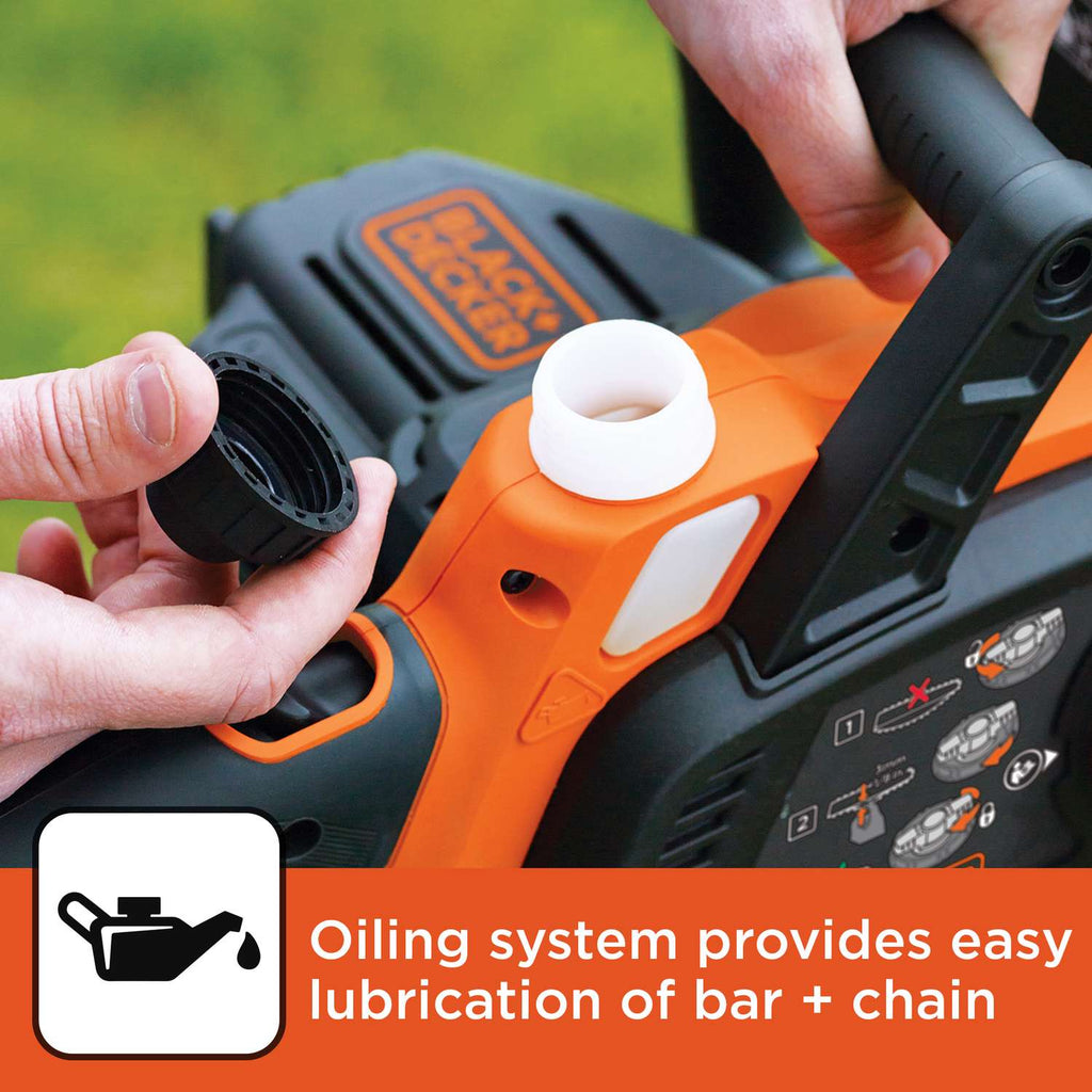 Black & Decker Black+Decker MAX 10 In. 20 V Battery Chainsaw Kit (Battery & Charger)
