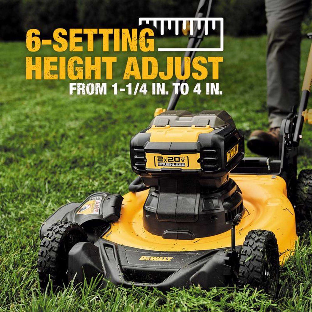  DeWalt 20V MAX DCMWP233U2 21 In. 20 V Battery Lawn Mower Kit (Battery & Charger)