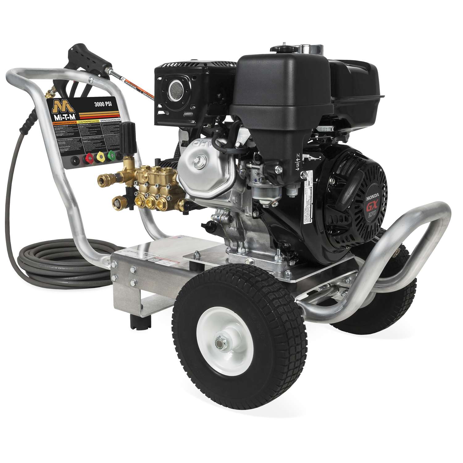  Mi-T-M CA Series GX270 Honda 3000 Psi Gas 3 Gpm Pressure Washer
