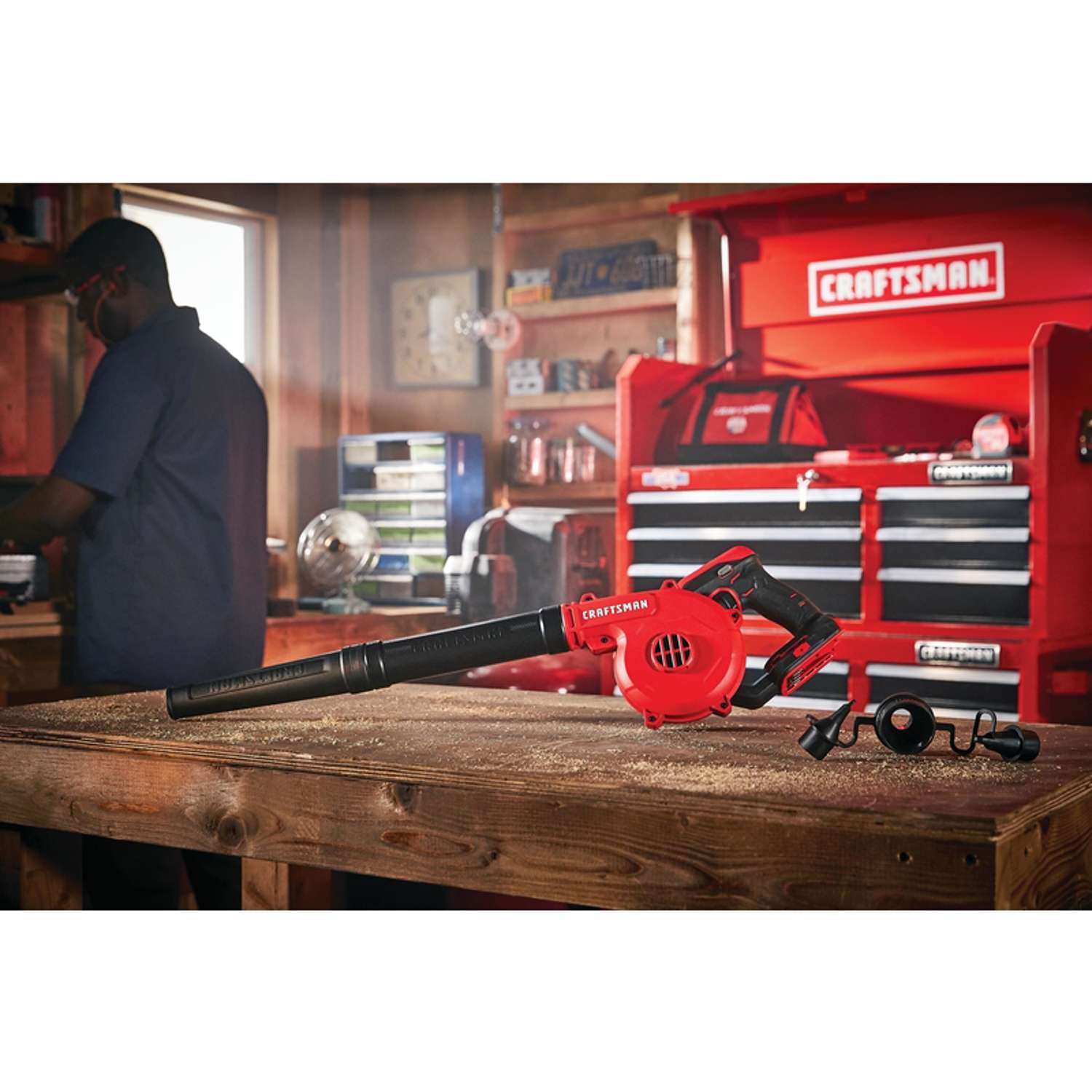  Craftsman V20 CMCBL0100B 125 Mph 95 CFM Battery Handheld Blower Tool Only