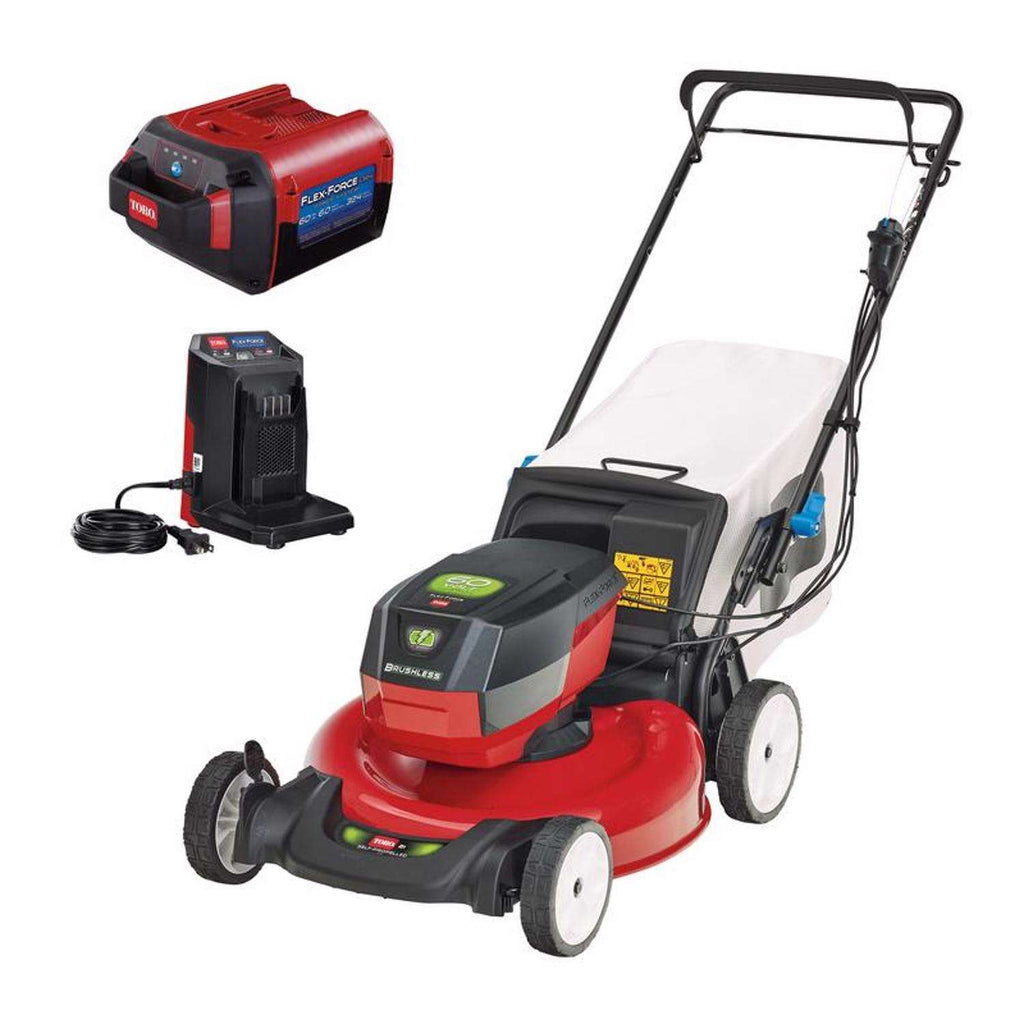  Toro Recycler 21357 21 In. 60 V Battery Self-Propelled Lawn Mower Kit (Battery & Charger)