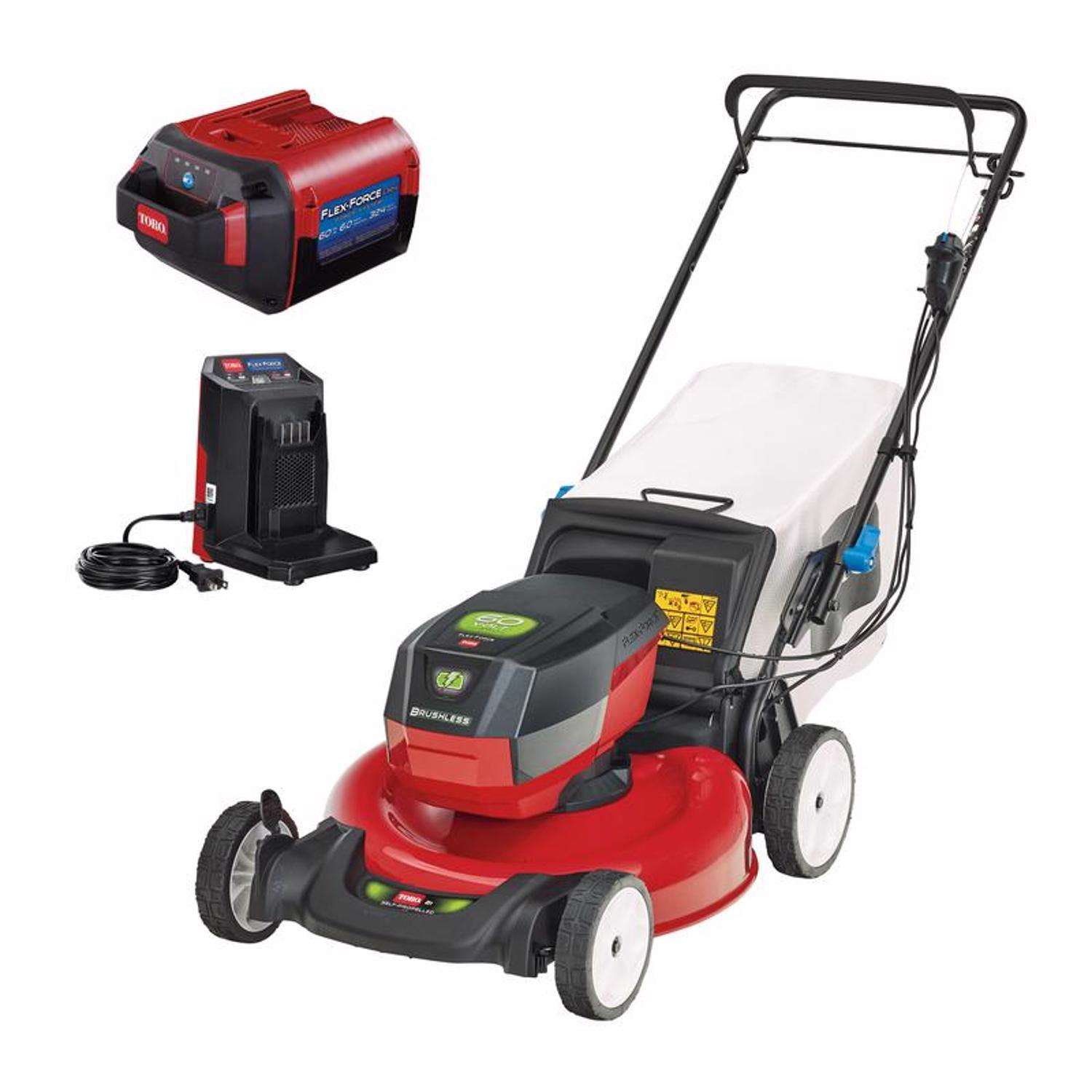  Toro Recycler 21357 21 In. 60 V Battery Self-Propelled Lawn Mower Kit (Battery & Charger)