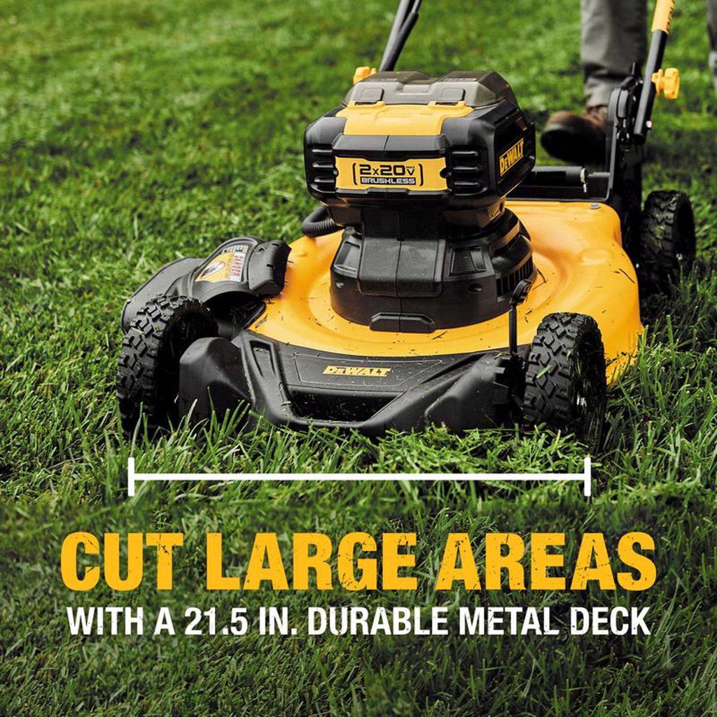  DeWalt 20V MAX DCMWP233U2 21 In. 20 V Battery Lawn Mower Kit (Battery & Charger)