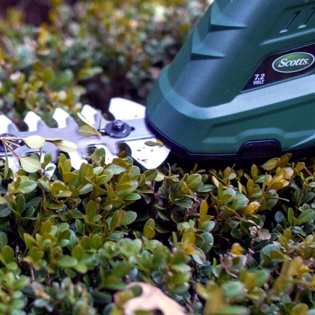  Scotts 6.5 In. 7.2 V Battery Hedge Trimmer With Shrub Shear