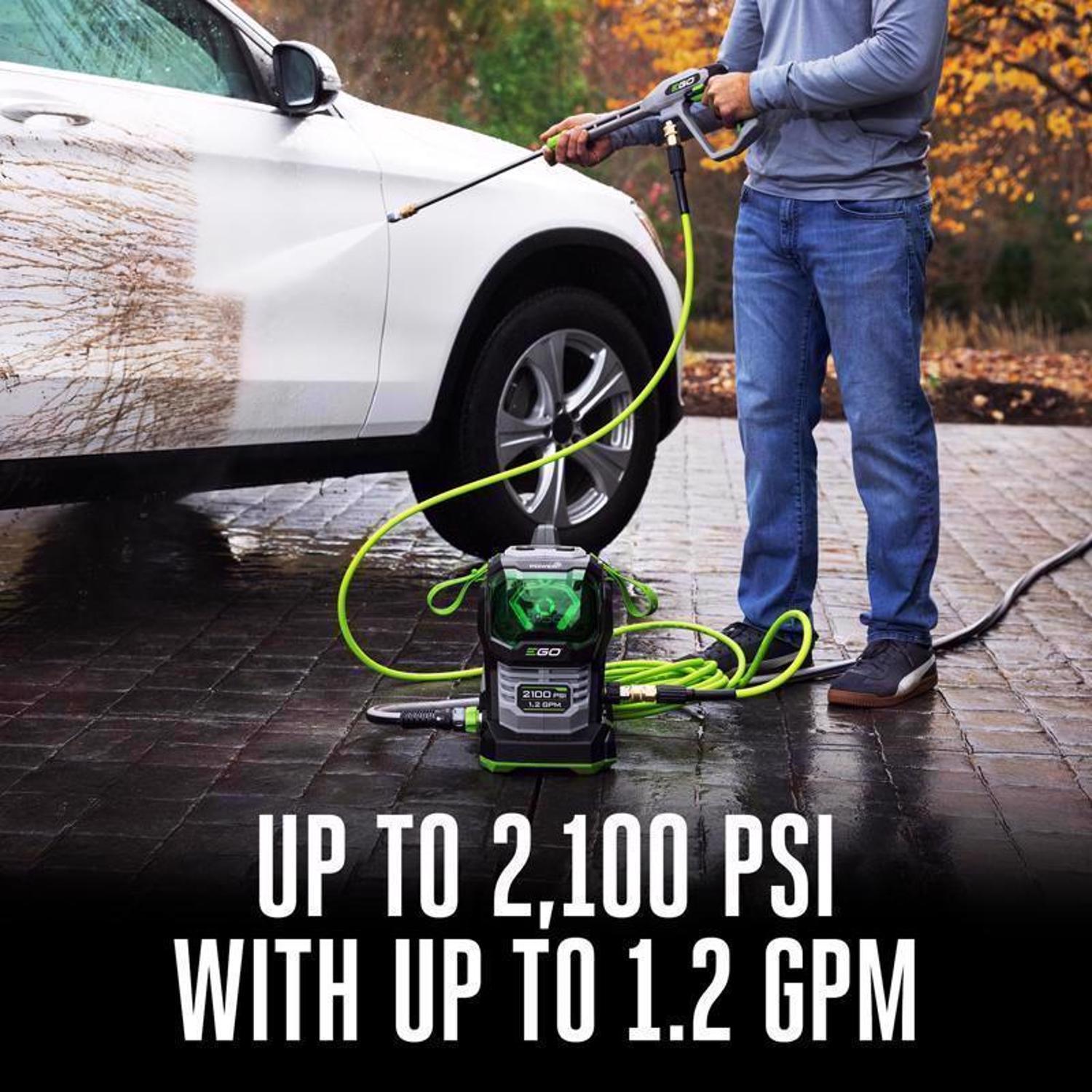  EGO Power+ HPW2105 2100 Psi Battery 1.2 Gpm Pressure Washer Kit (Battery & Charger)