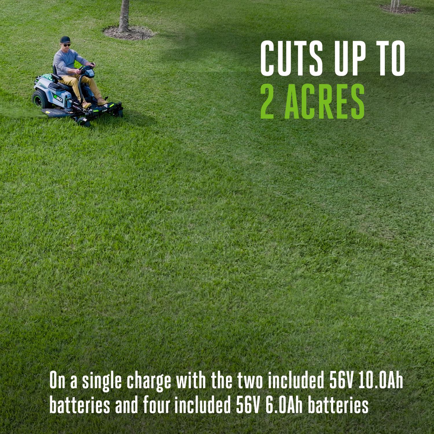  EGO POWER+ ZT4215S 42 In. 56 V Battery Zero Turn Mower Kit (Battery & Charger)