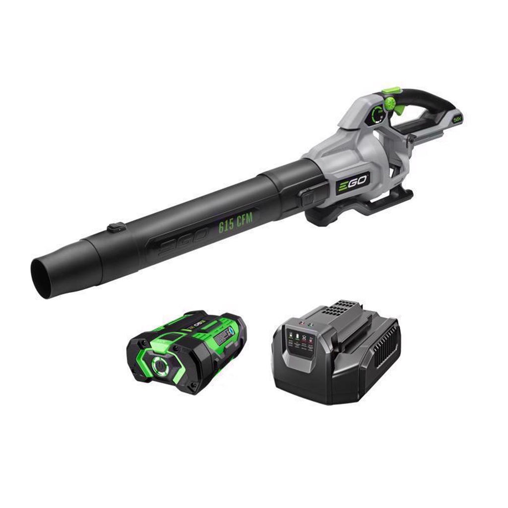  EGO Power+ LB6151 170 Mph 615 CFM 56 V Battery Handheld Leaf Blower Kit (Battery & Charger) W/ 2.5 AH BATTERY
