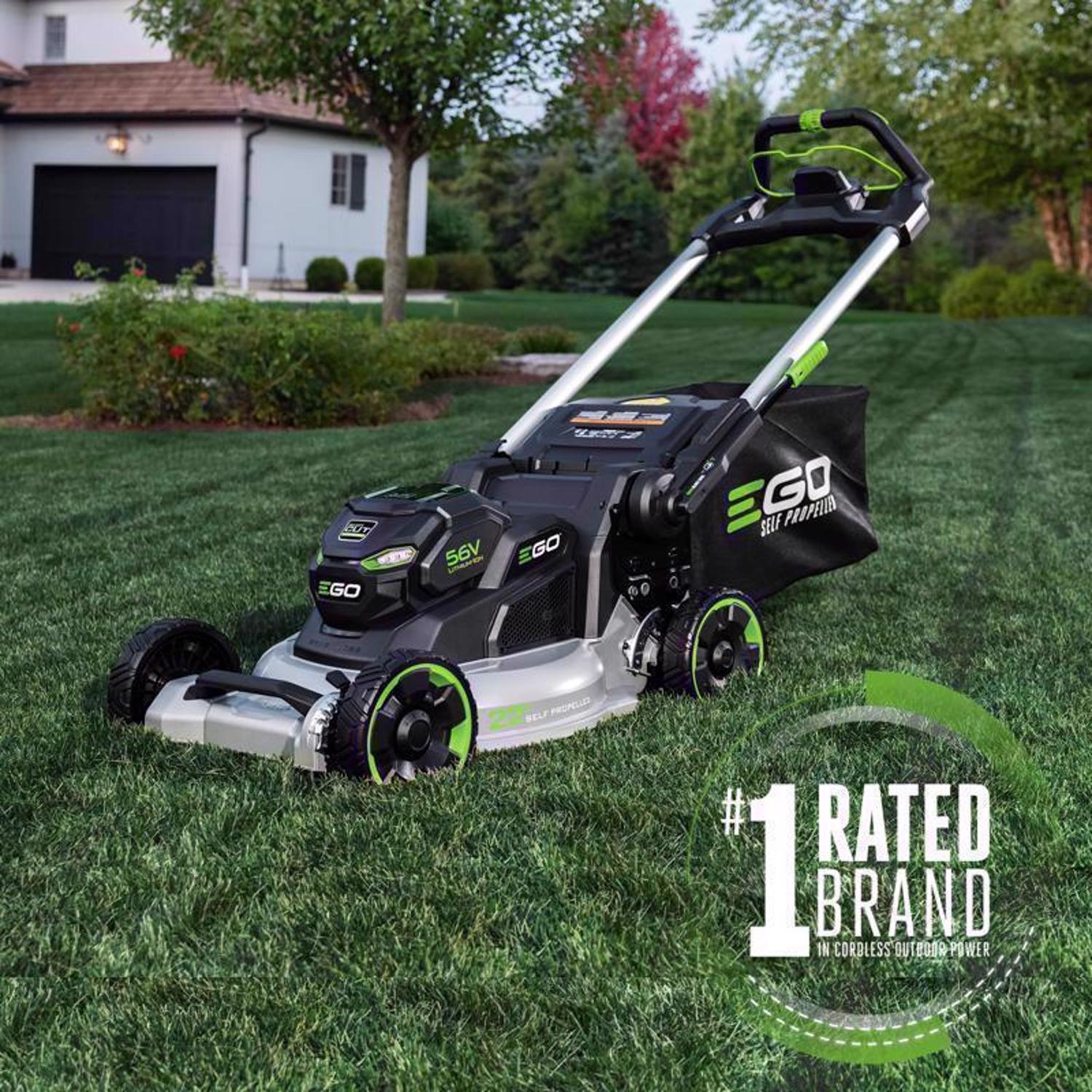  EGO Power+ 1100 Series LM2206SP 22 In. 56 V Battery Self-Propelled Lawn Mower Kit (Battery & Charger W/ 10.0AH BATTERY