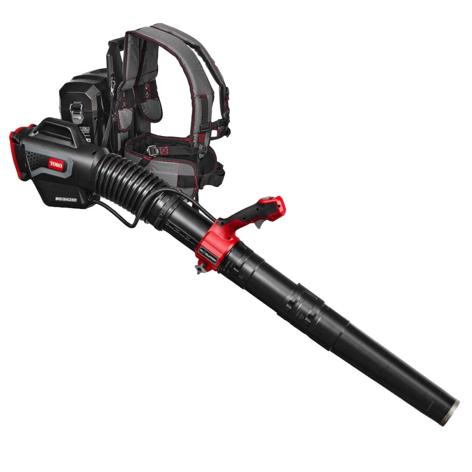  Toro Flex-Force Power System 66100 160 Mph 730 CFM 60 V Battery Backpack Leaf Blower Kit (Battery &