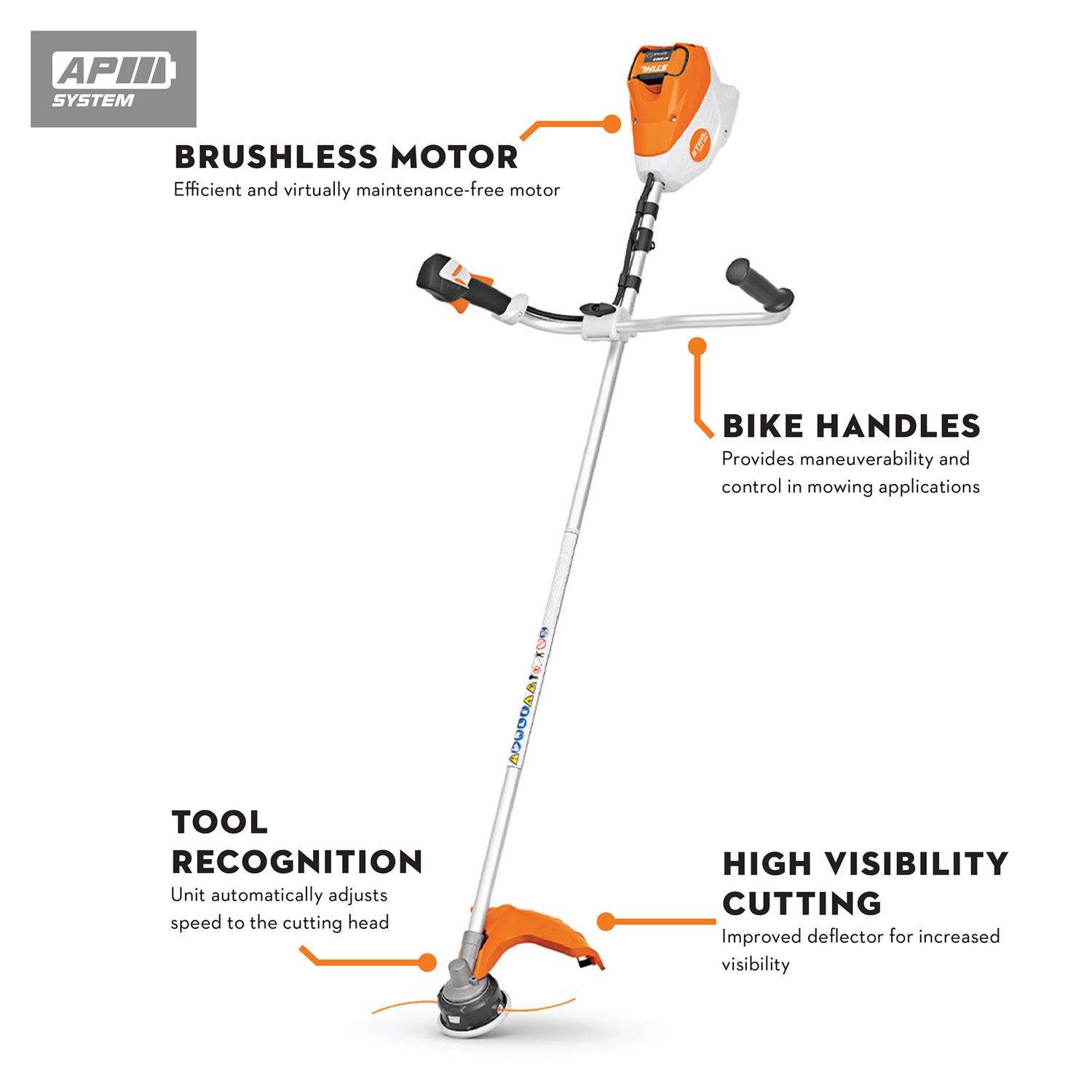  STIHL FSA 120 15 In. 36 V Battery Trimmer Tool Only