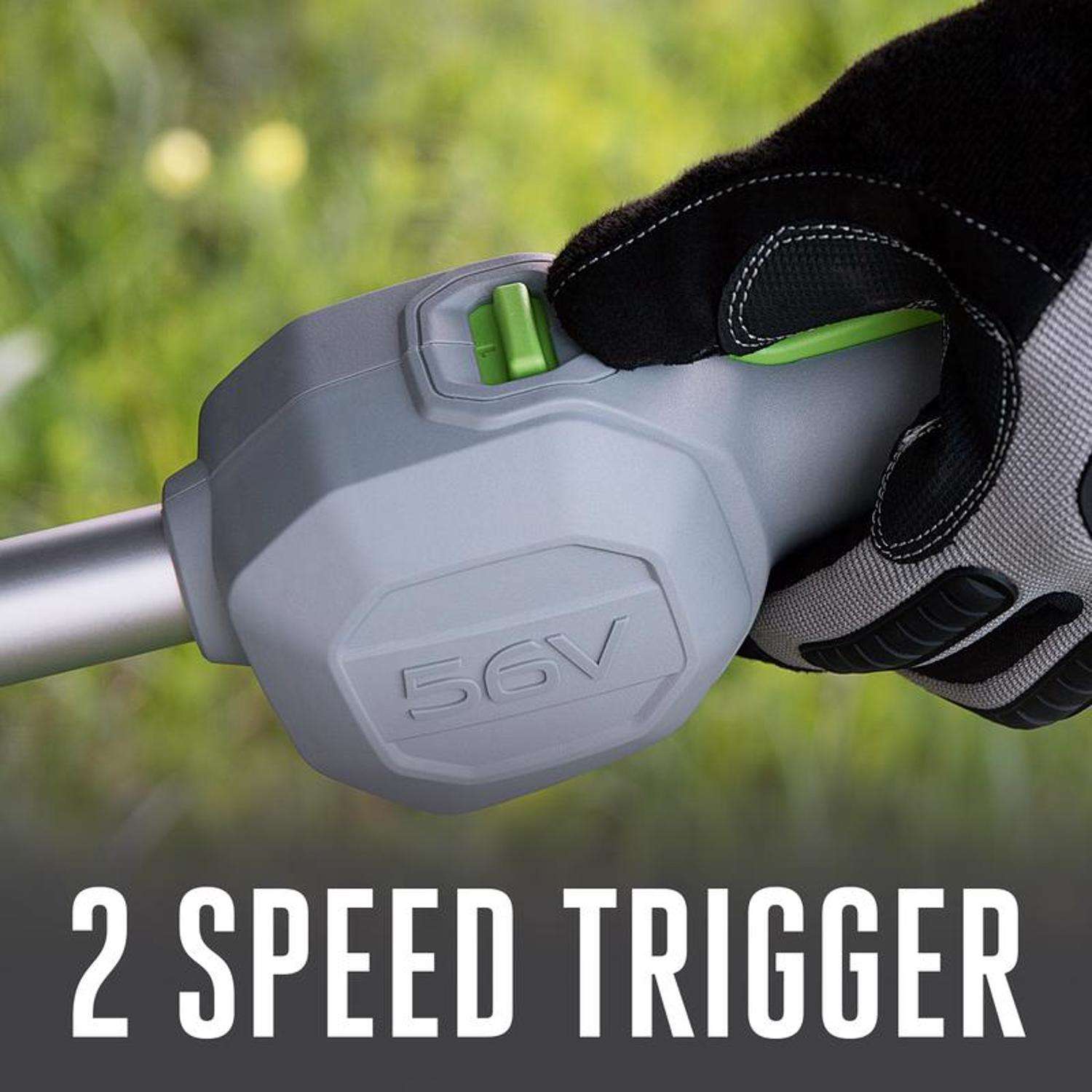  EGO Power+ Multi-Head System MHC1502 3 In. 56 V Battery Edger/Trimmer Kit (Battery & Charger) W/ 5.0 AH BATTERY