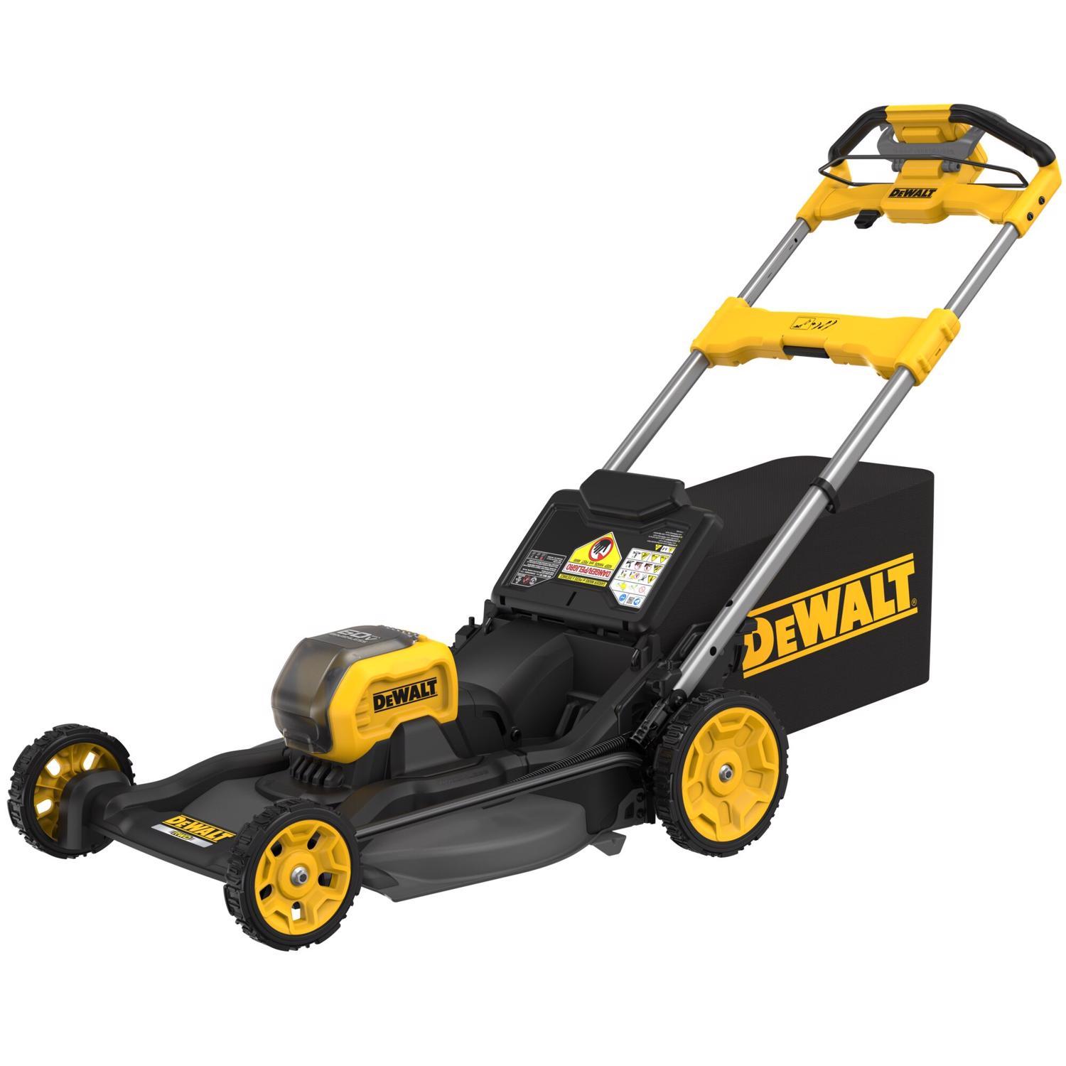  DeWalt 60V MAX DCMWSP650Y2 21 In. 60 V Battery Self-Propelled Lawn Mower Kit (Battery & Charger)