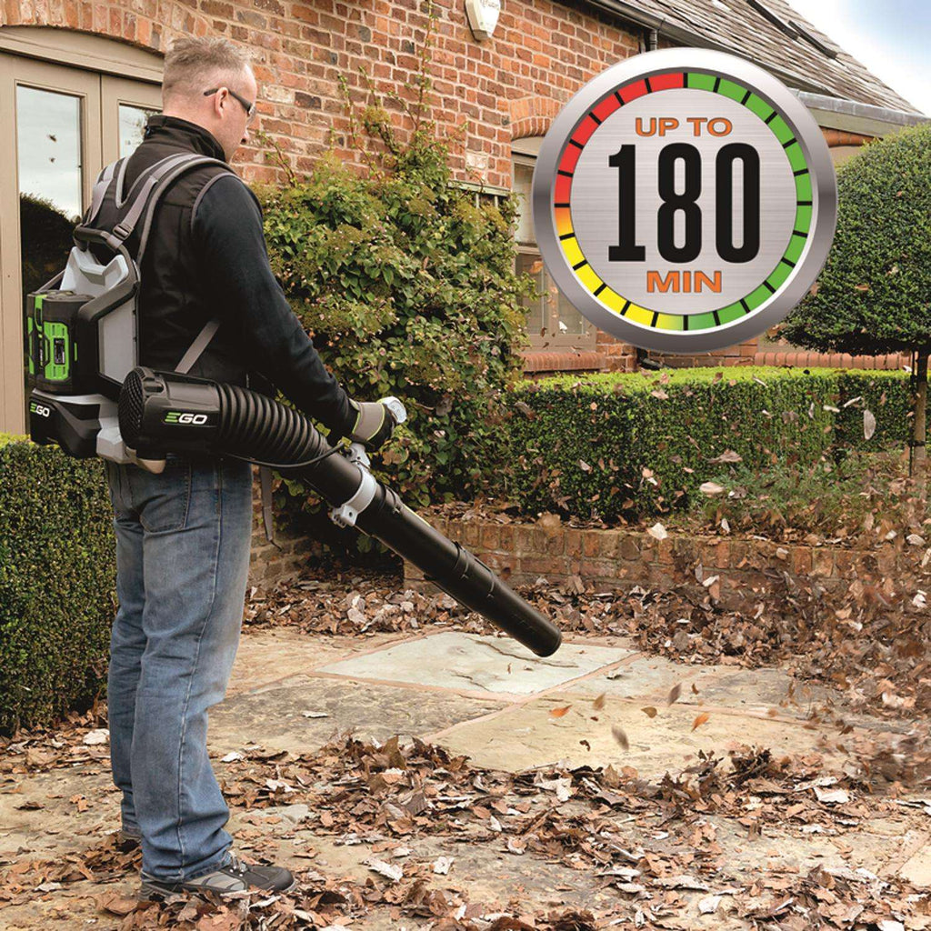  EGO Power+ LB6000 145 Mph 600 CFM 56 V Battery Backpack Leaf Blower Tool Only
