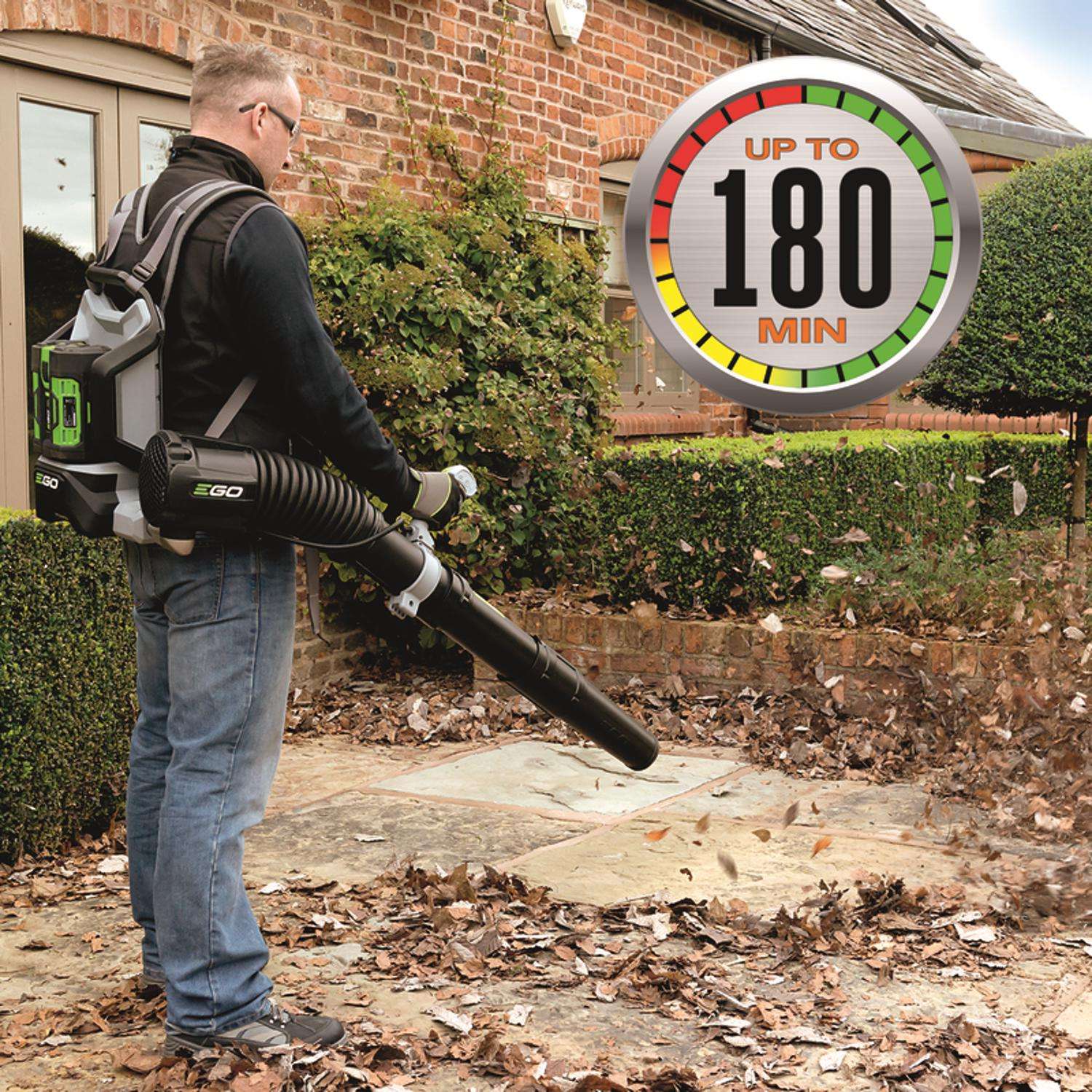  EGO Power+ LB6000 145 Mph 600 CFM 56 V Battery Backpack Leaf Blower Tool Only