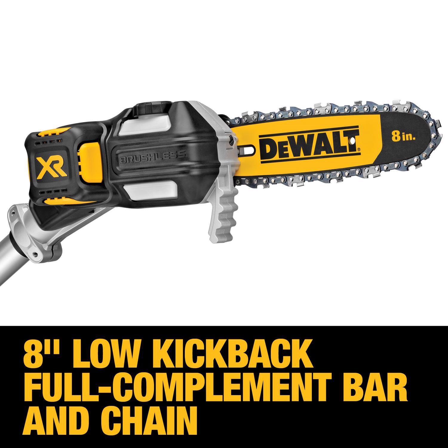  DeWalt 20V MAX DCPS620M1 8 In. Battery Pole Pruner Kit (Battery & Charger)