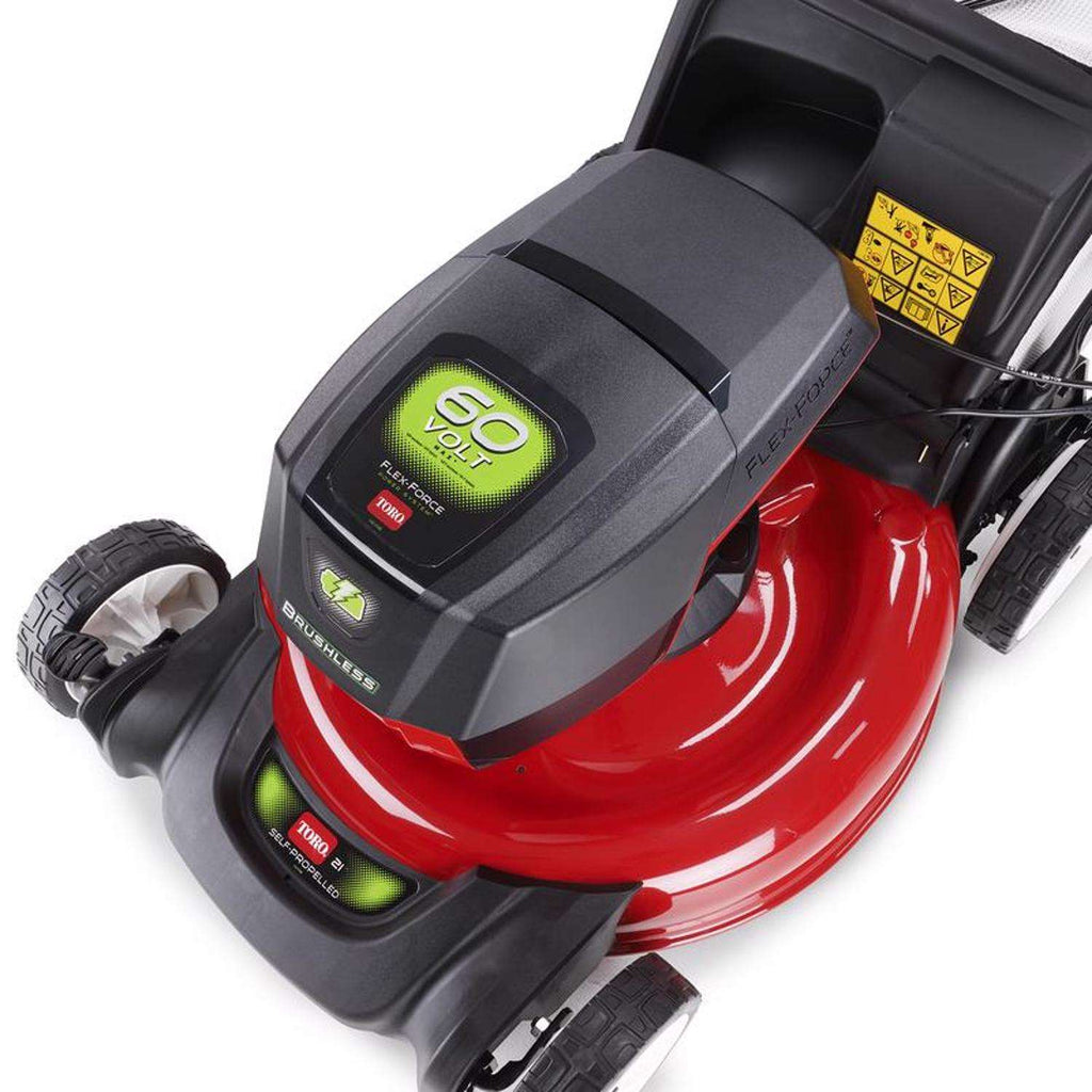  Toro Recycler 21357 21 In. 60 V Battery Self-Propelled Lawn Mower Kit (Battery & Charger)