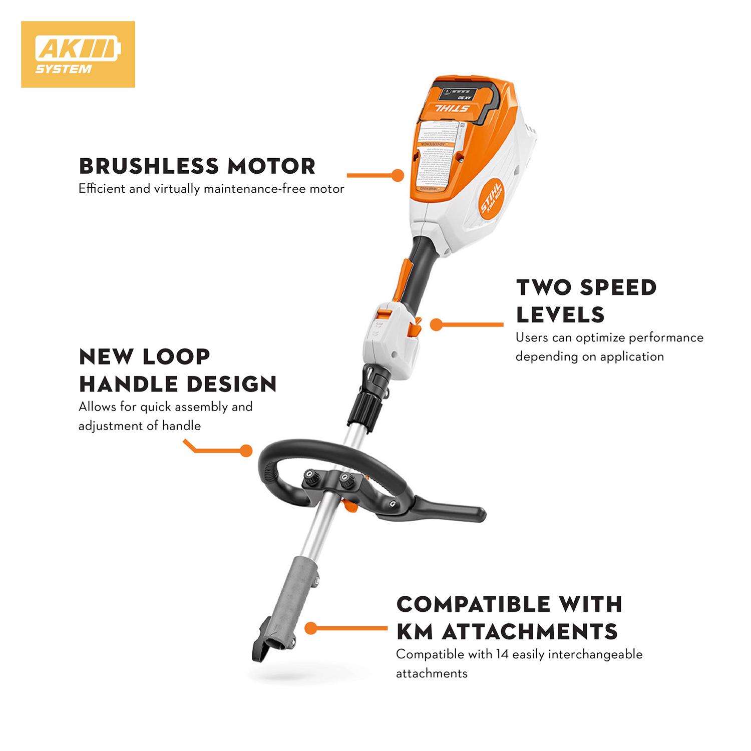  STIHL KMA 80 R Battery Trimmer Tool Only