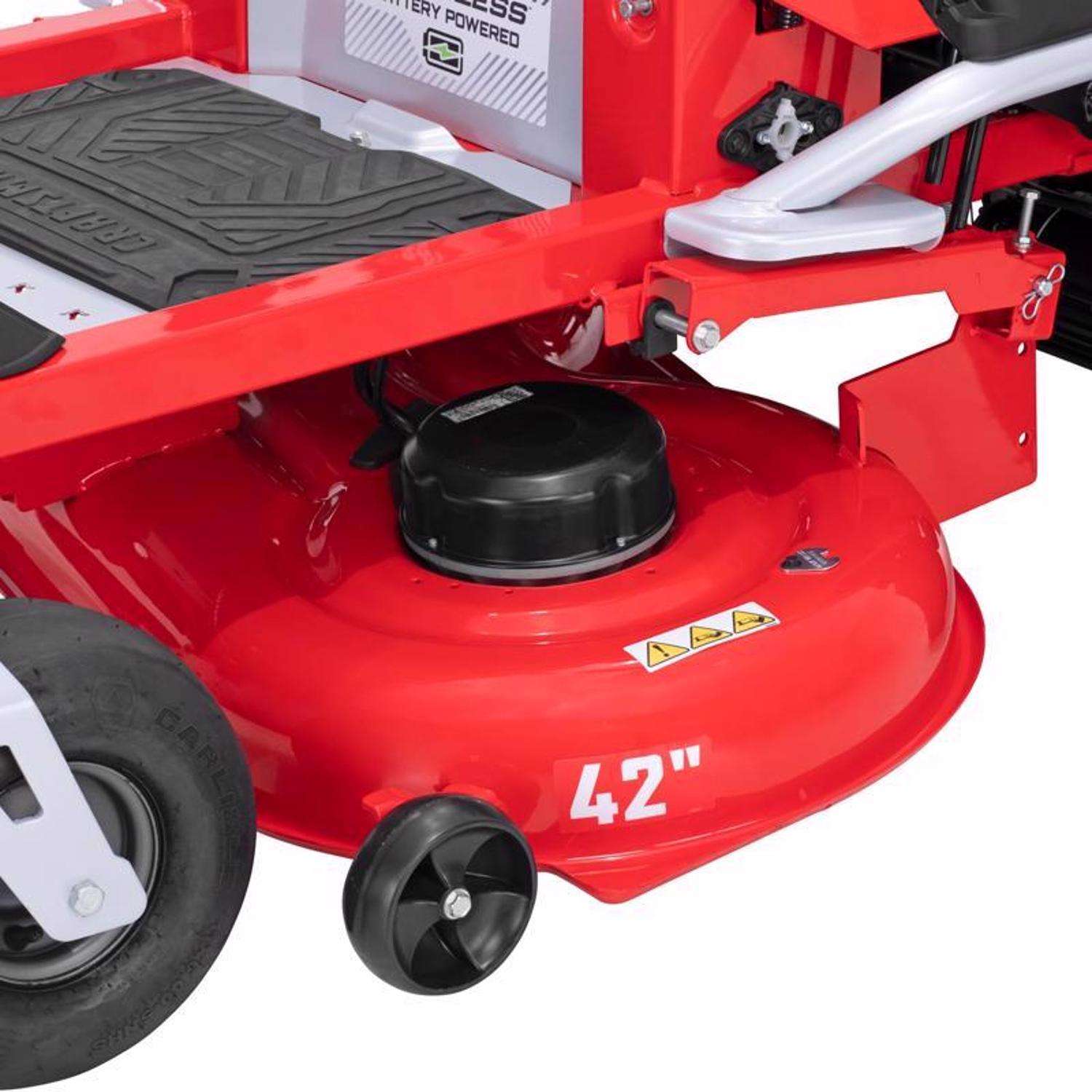  Craftsman CMCRM233401 42 In. Electric 56 V Battery Zero Turn Riding Mower Kit (Battery & Charger)