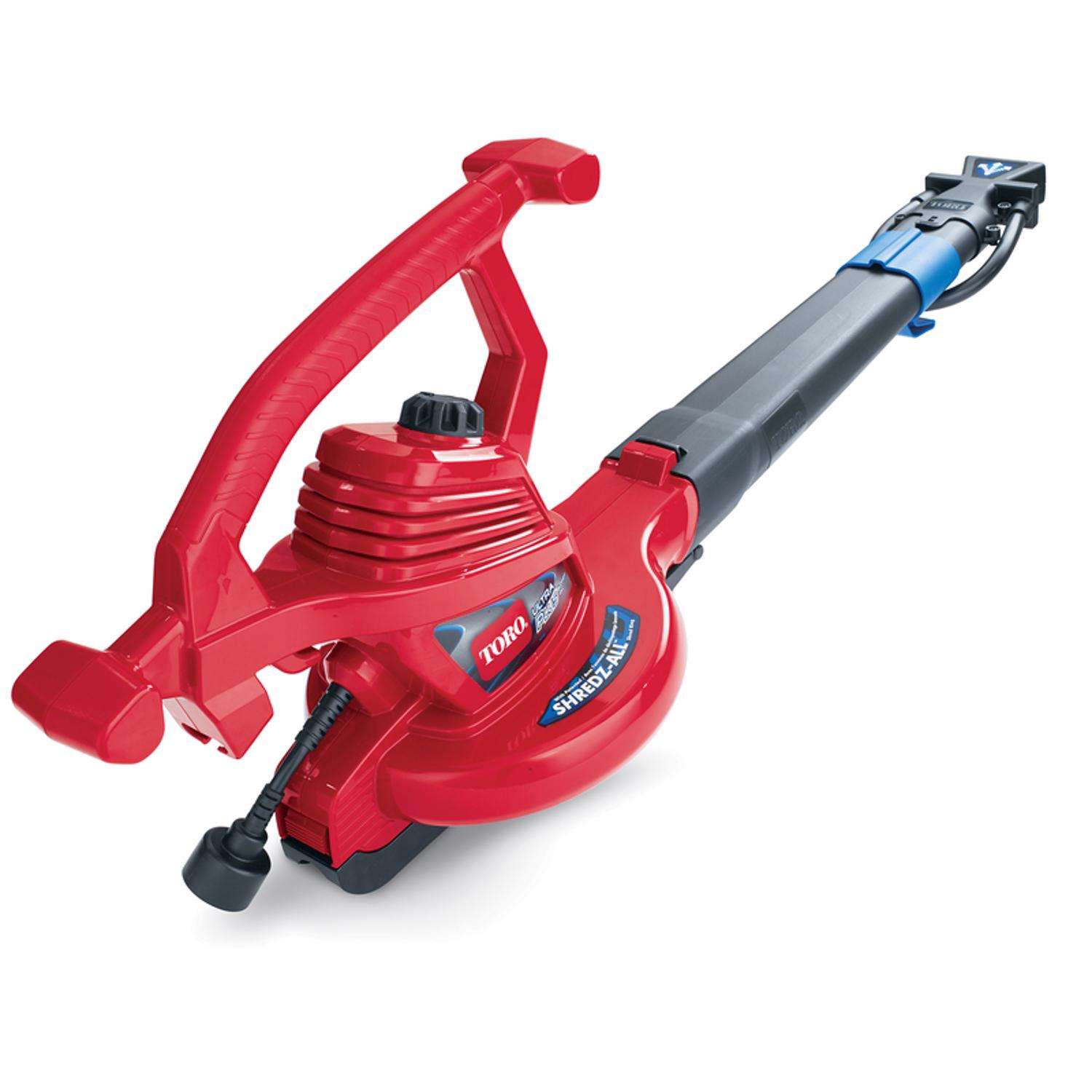  Toro UltraPlus 250 Mph 350 CFM Electric Handheld Leaf Blower/Vacuum
