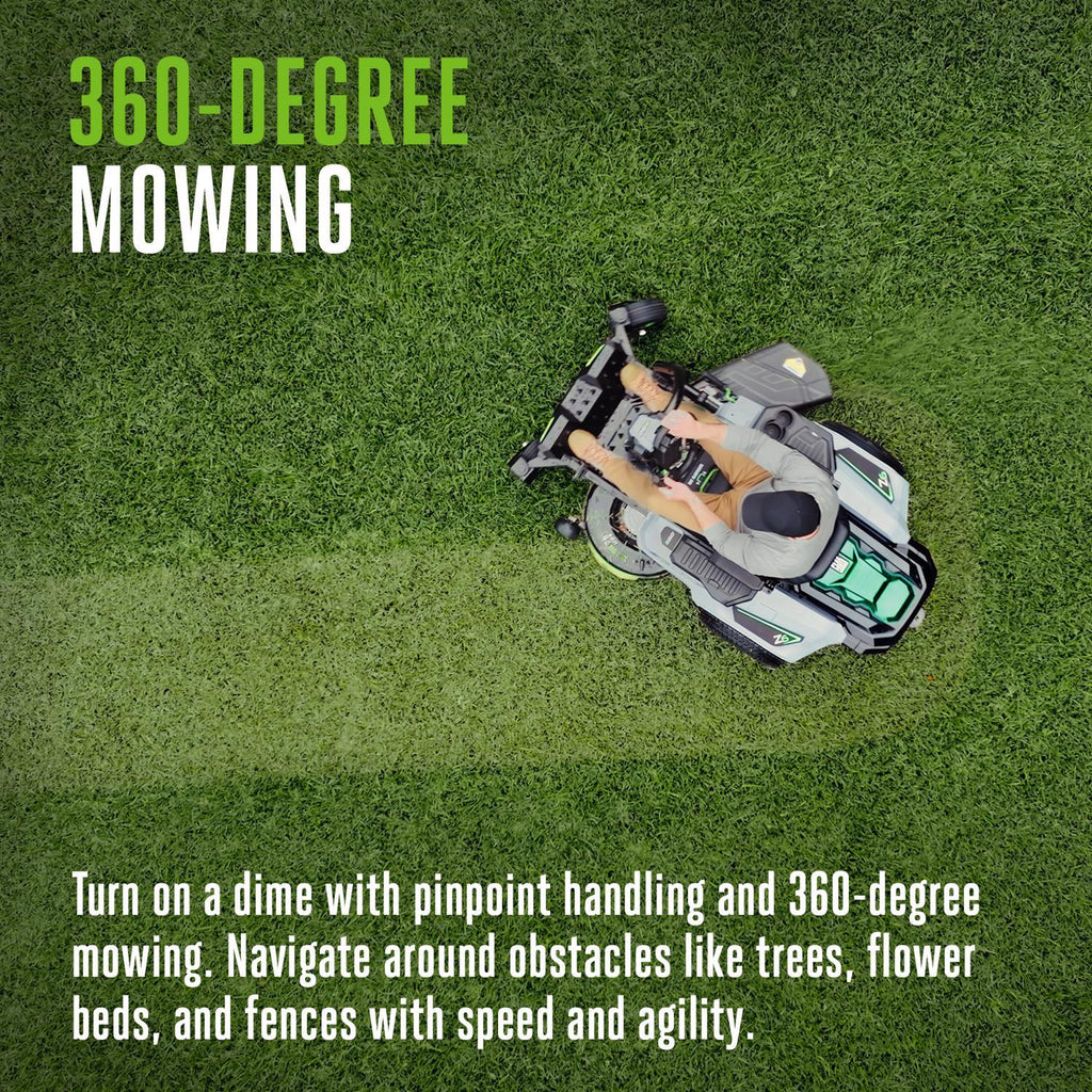  EGO POWER+ ZT4215S 42 In. 56 V Battery Zero Turn Mower Kit (Battery & Charger)
