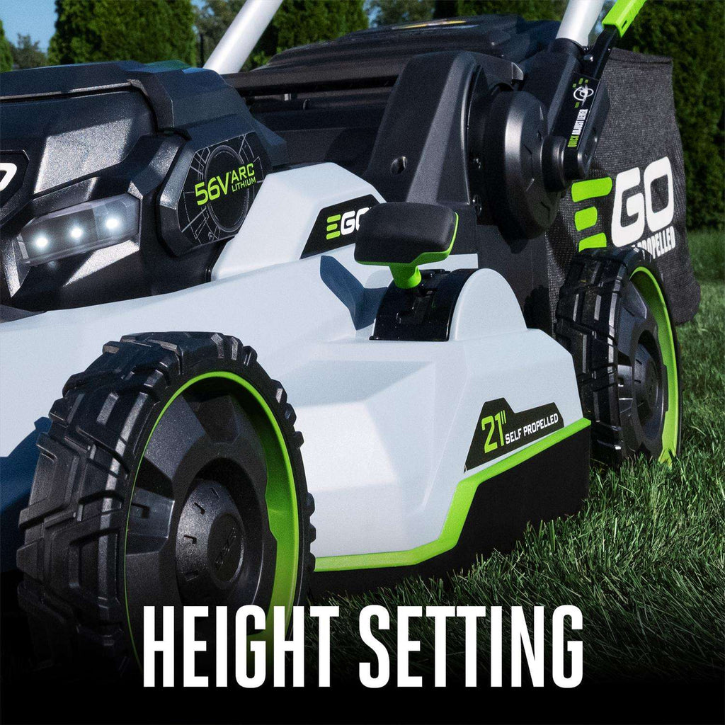  EGO Power+ LM2167SP 21 In. 56 V Battery Self-Propelled Lawn Mower Kit (Battery & Charger) W/ 12.0 AH BATTERY