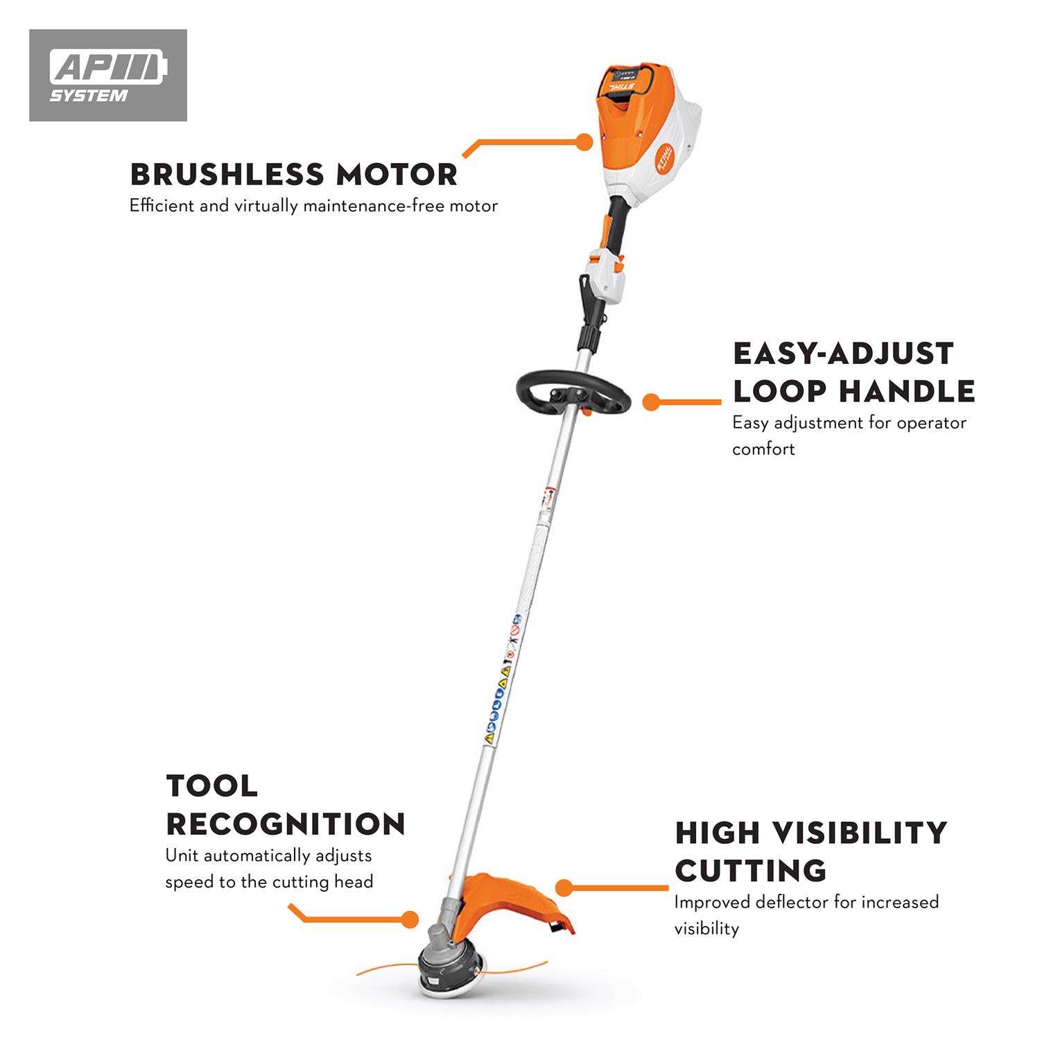  STIHL FSA 120 R 15 In. 36 V Battery Trimmer Tool Only