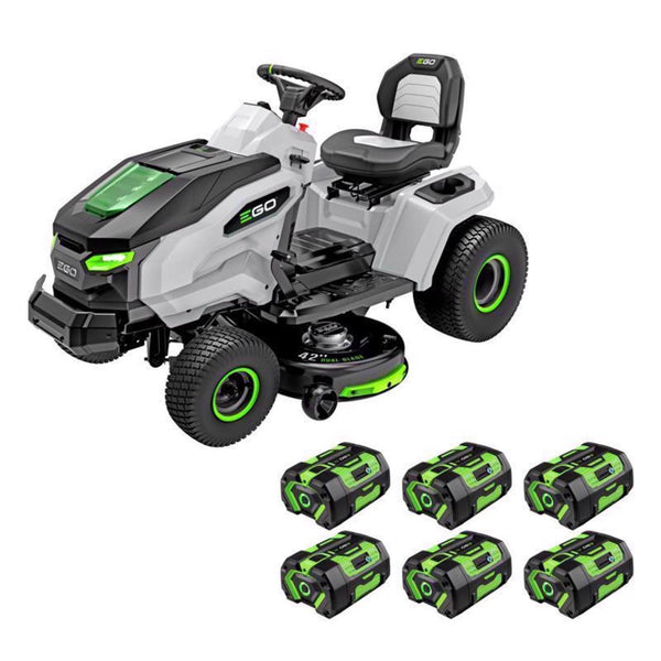  EGO Power+ T6 TR4204 42 In. 56 V Battery Riding Mower Kit (Battery & Charger)