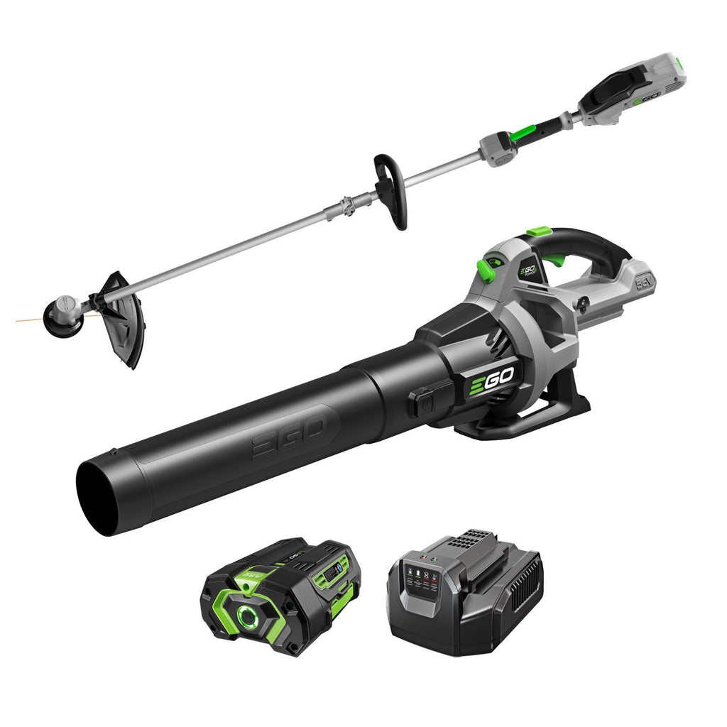  EGO Power+ ST1503LB 15 In. 56 V Battery Trimmer And Blower Combo Kit (Battery & Charger) W/ 4.0 AH BATTERY