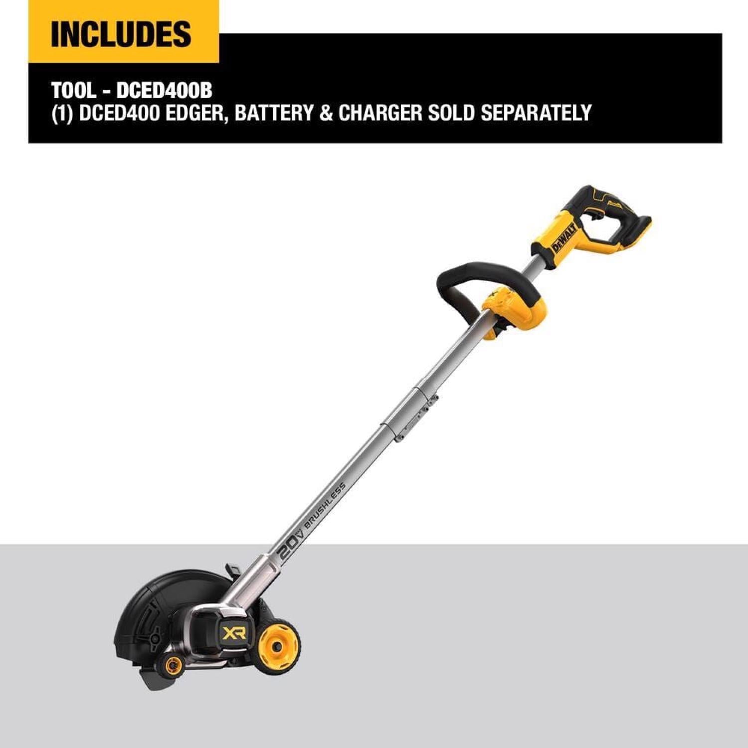  DeWalt 20V MAX DCED400B 2 In. 20 V Battery Edger Tool Only