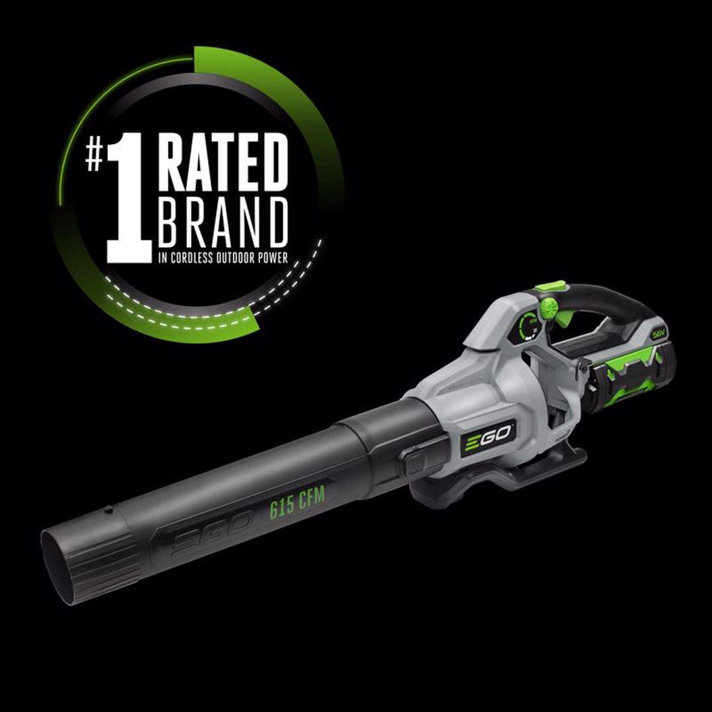  EGO Power+ LB6153 170 Mph 615 CFM 56 V Battery Handheld Leaf Blower Kit (Battery & Charger) W/ 4.0 AH BATTERY