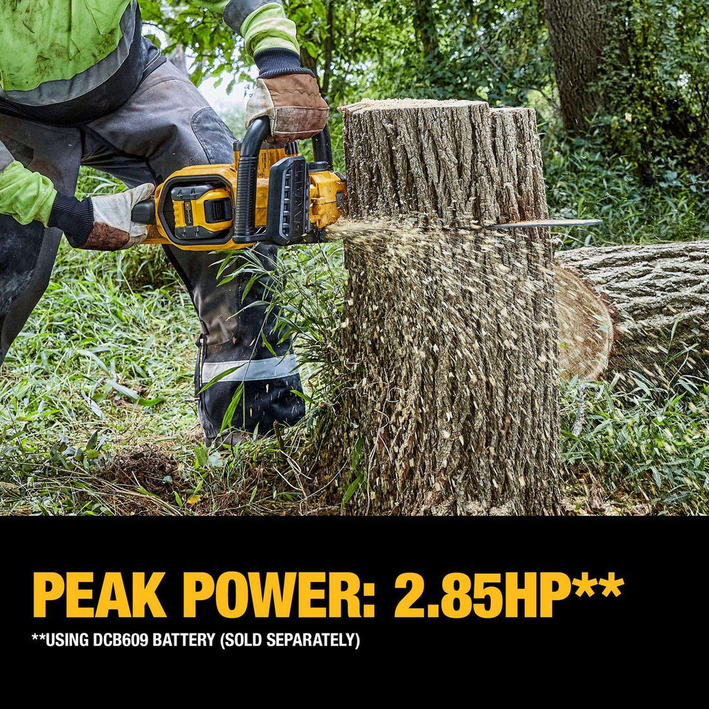  DeWalt Flexvolt 18 In. 40.9 Cc 60 V Battery Chainsaw Kit (Battery & Charger)