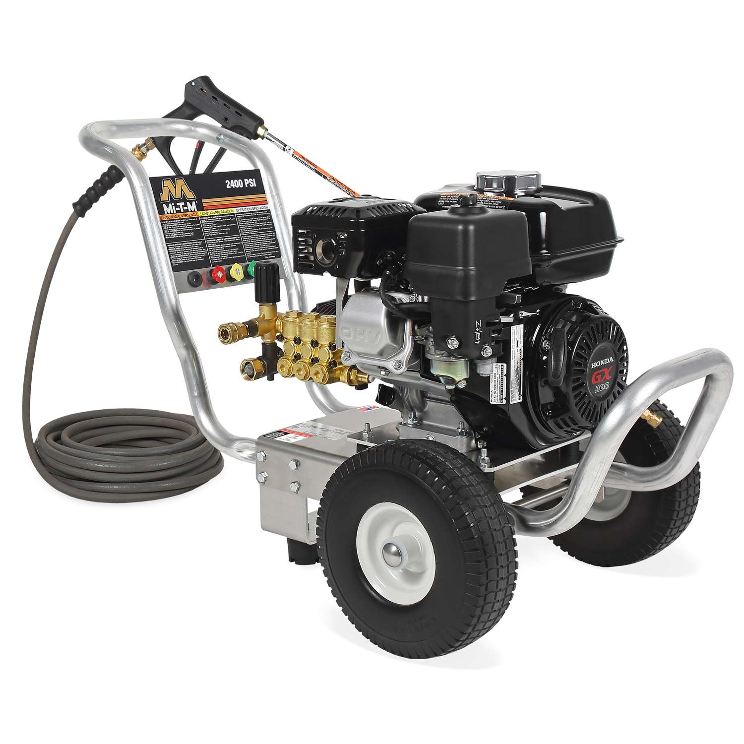  Mi-T-M CA Series GX200 Honda 2400 Psi Gas 2.4 Gpm Pressure Washer
