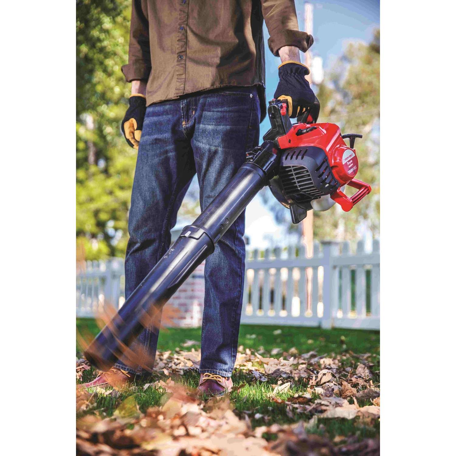  Troy-Bilt TB272V 150 Mph 450 CFM Gas Handheld Leaf Blower/Vacuum