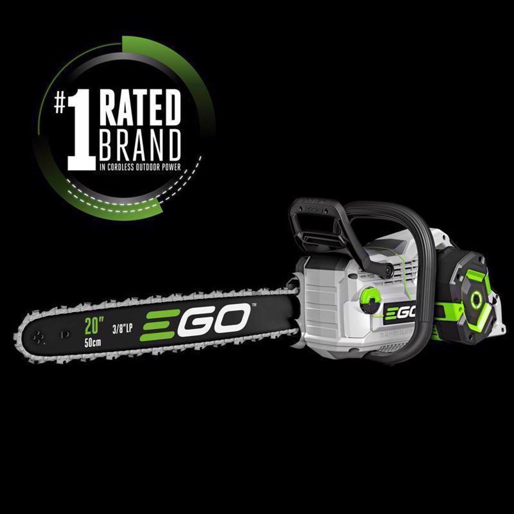 EGO POWER+ CS2005 20 In. 56 V Battery Chainsaw Kit (Battery & Charger) 3/8 In. W/ 6.0AH BATTERY