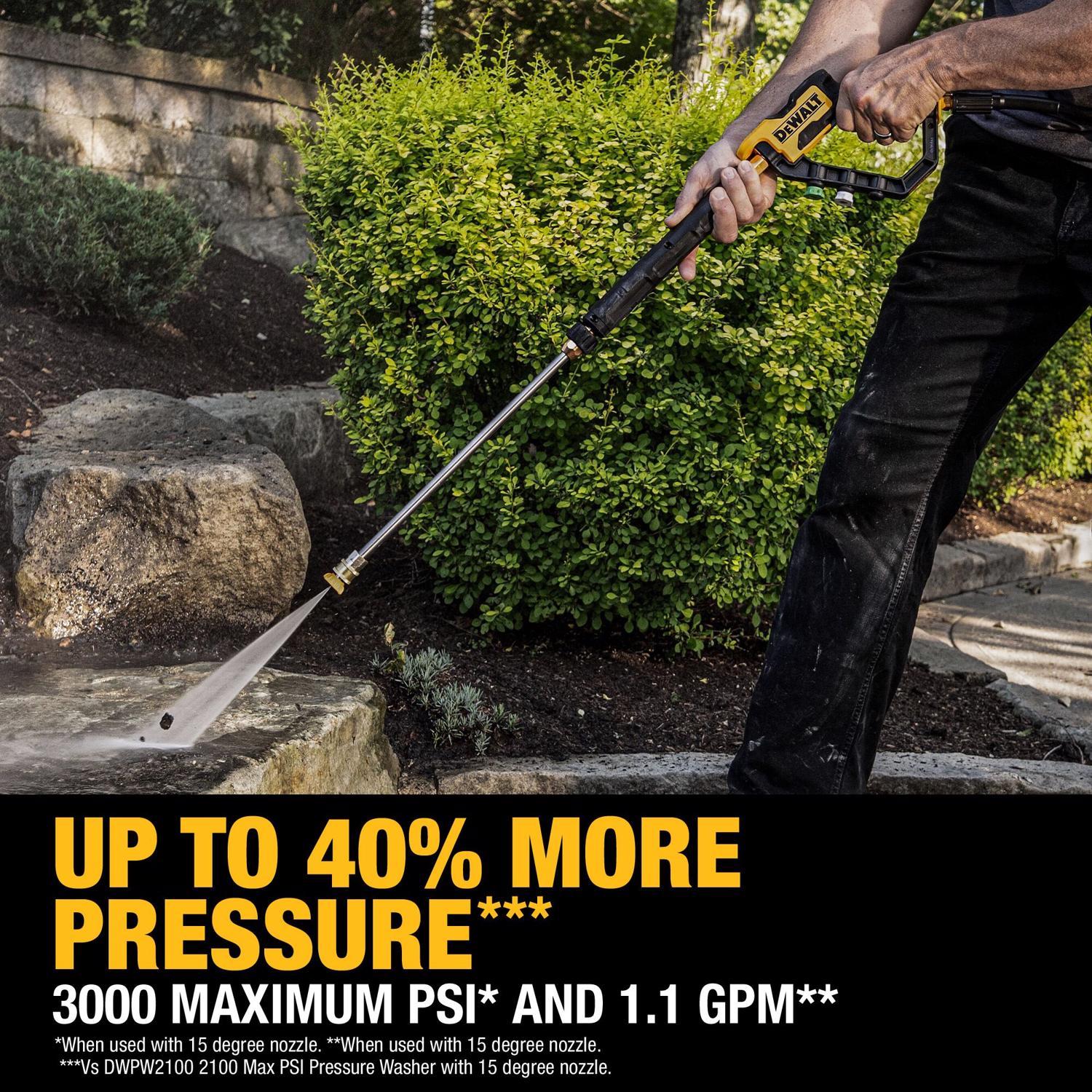  DeWalt DWPW3000 3000 Psi Electric 1.1 Gpm Pressure Washer