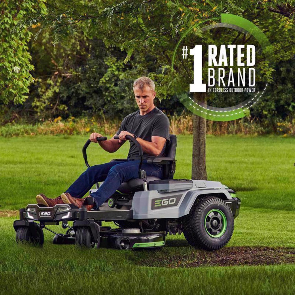  EGO Power+ Z6 ZT4204L 42 In. 56 V Battery Zero Turn Riding Mower Kit (Battery & Charger) W/ FOUR 10.0 AH BATTERIES