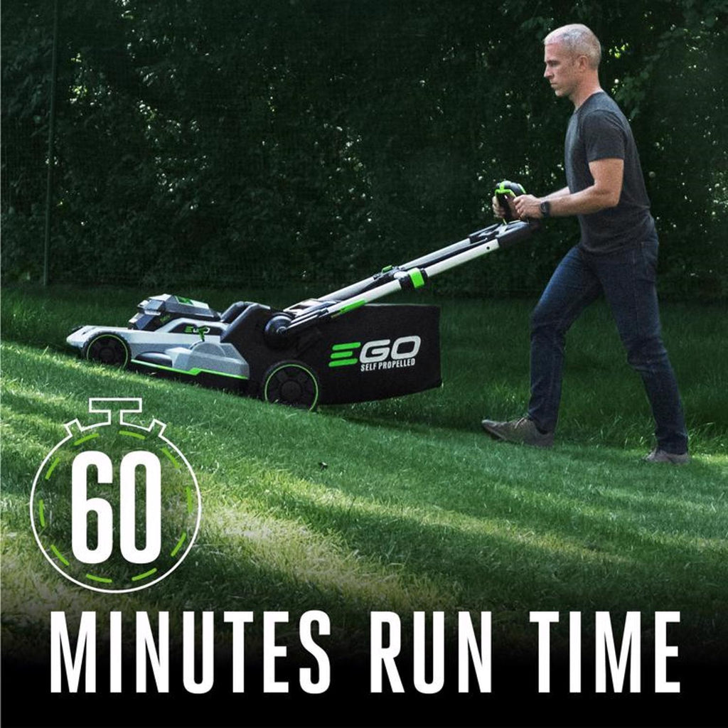  EGO Power+Touch Drive LM2125SP 21 In. 56 V Battery Self-Propelled Lawn Mower Kit (Battery & Charger) W/ 7.5 AH BATTERY
