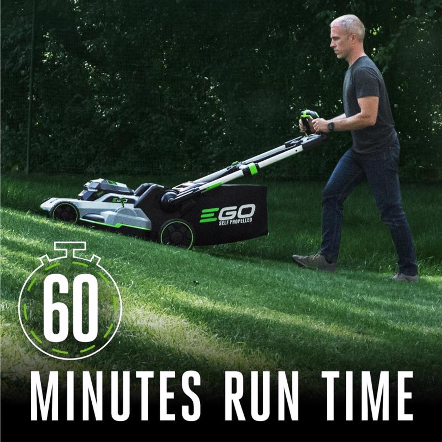  EGO Power+Touch Drive LM2125SP 21 In. 56 V Battery Self-Propelled Lawn Mower Kit (Battery & Charger) W/ 7.5 AH BATTERY