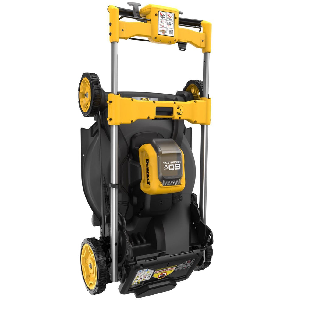  DeWalt 60V MAX DCMWSP650Y2 21 In. 60 V Battery Self-Propelled Lawn Mower Kit (Battery & Charger)