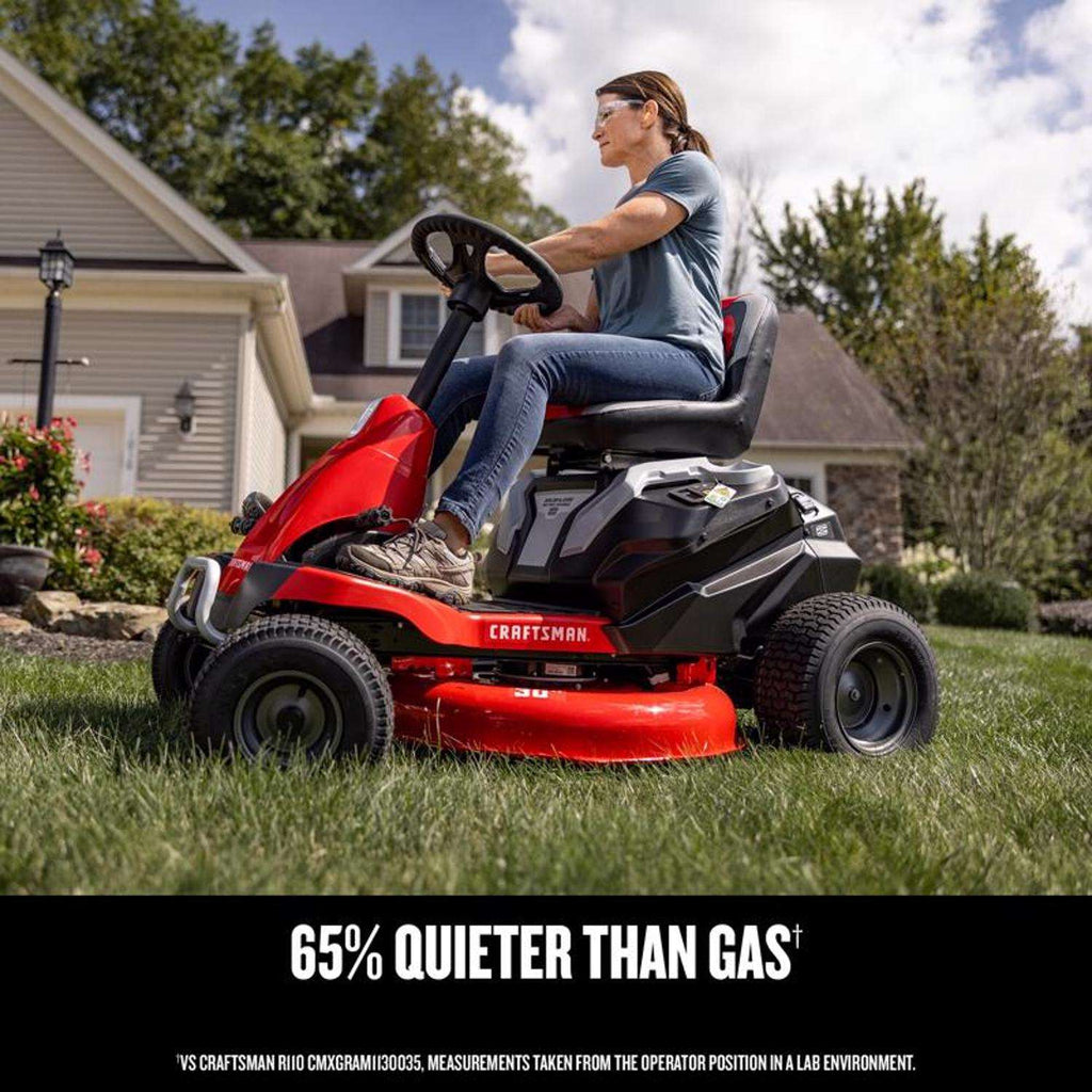  Craftsman CMCRM233301 30 In. Electric 56 V Battery Riding Mower Kit (Battery & Charger)