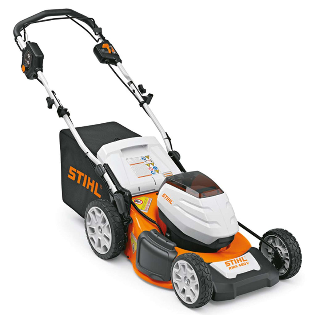  STIHL RMA 460 V 19 In. 36 V Battery Self-Propelled Lawn Mower Tool Only