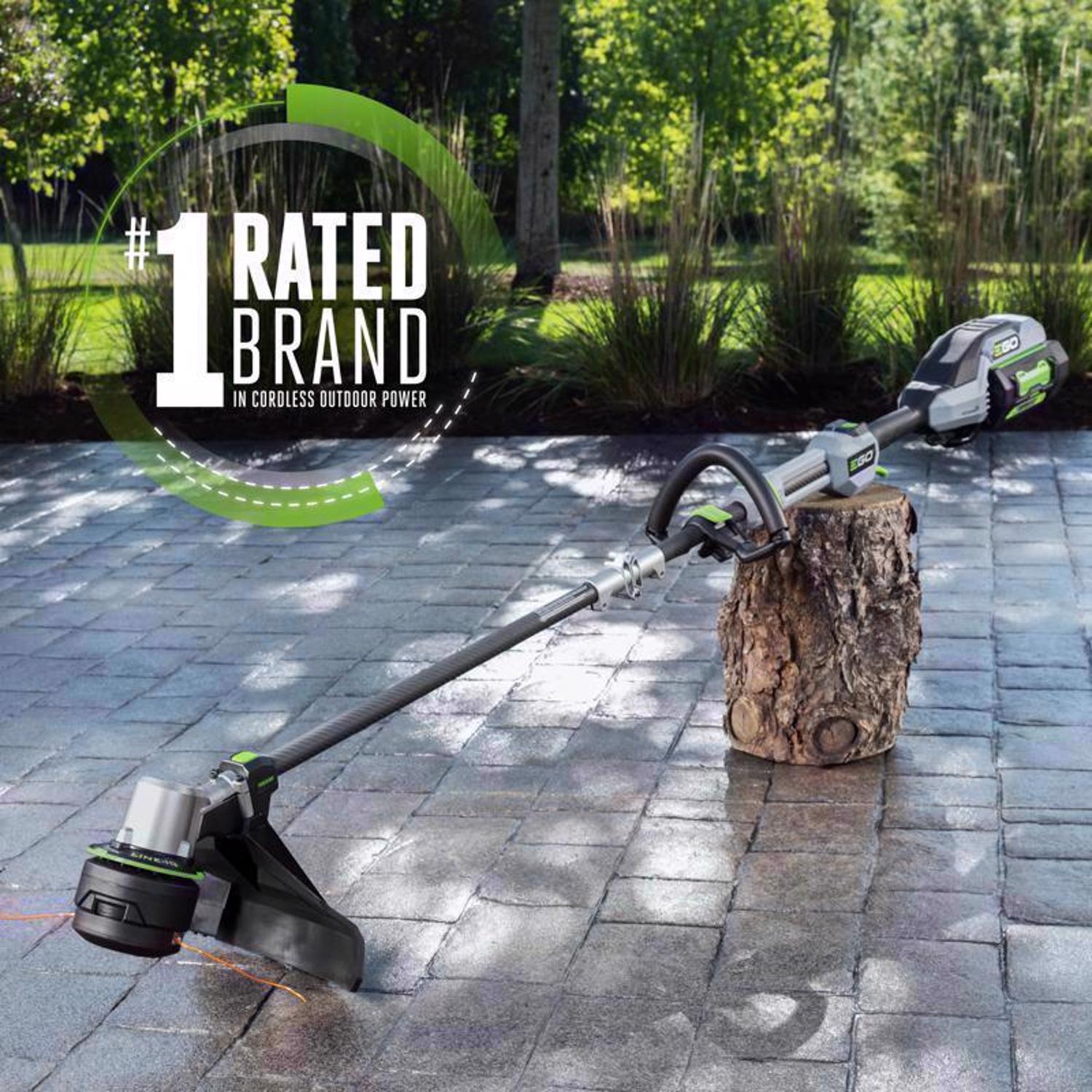  EGO Power+ Line IQ With Powerload ST1623T 16 In. 56 V Battery String Trimmer Kit (Battery & Charger) W/ TELESCOPIC SHAFT & 4.0 AH BATTERY