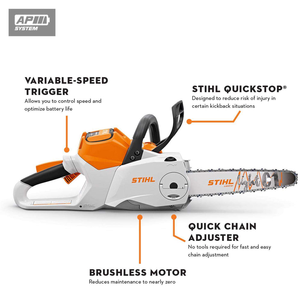  STIHL MSA 160 C-B 10 In. 36 V Battery Chainsaw Tool Only