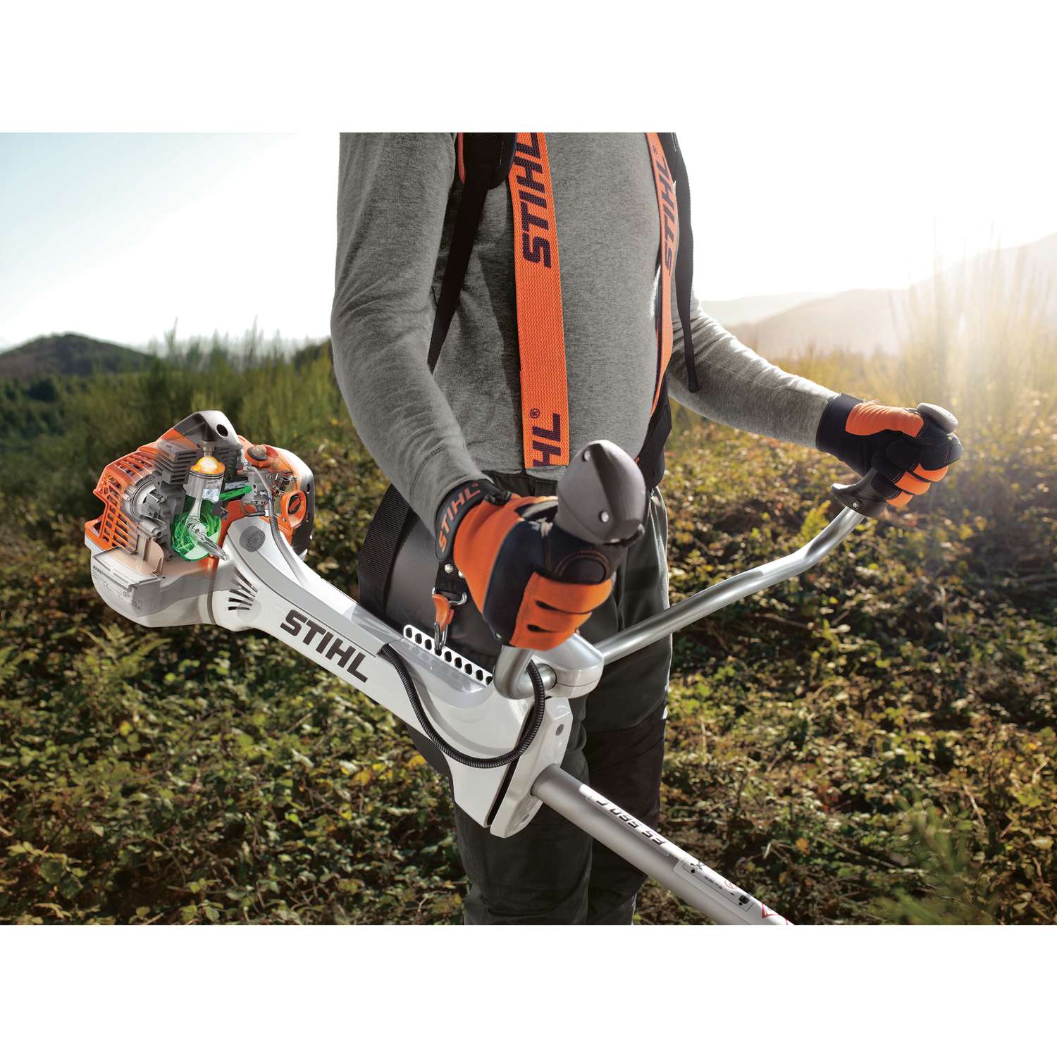  STIHL FS 56 C-E 16.5 In. Gas Trimmer