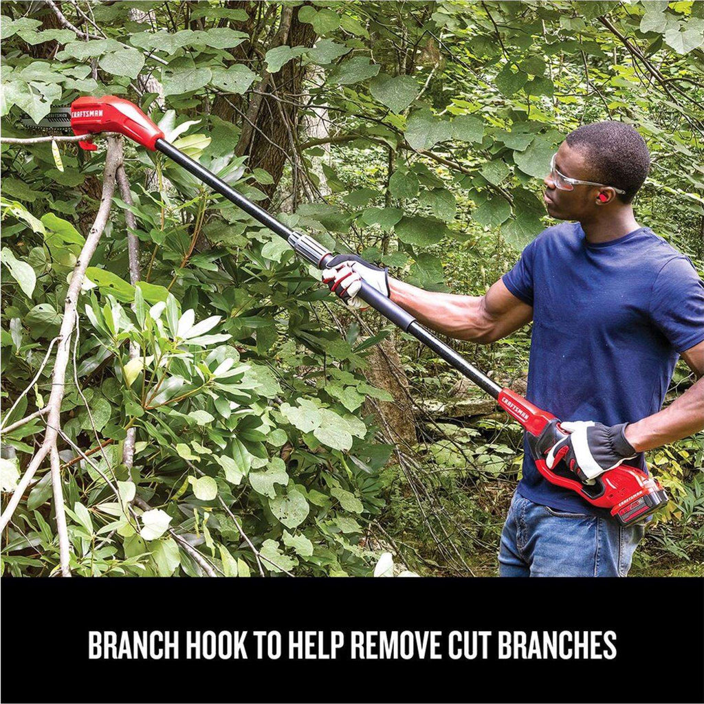  Craftsman 8 In. 20 V Battery Chainsaw/Pole Saw Combo Kit (Battery & Charger)
