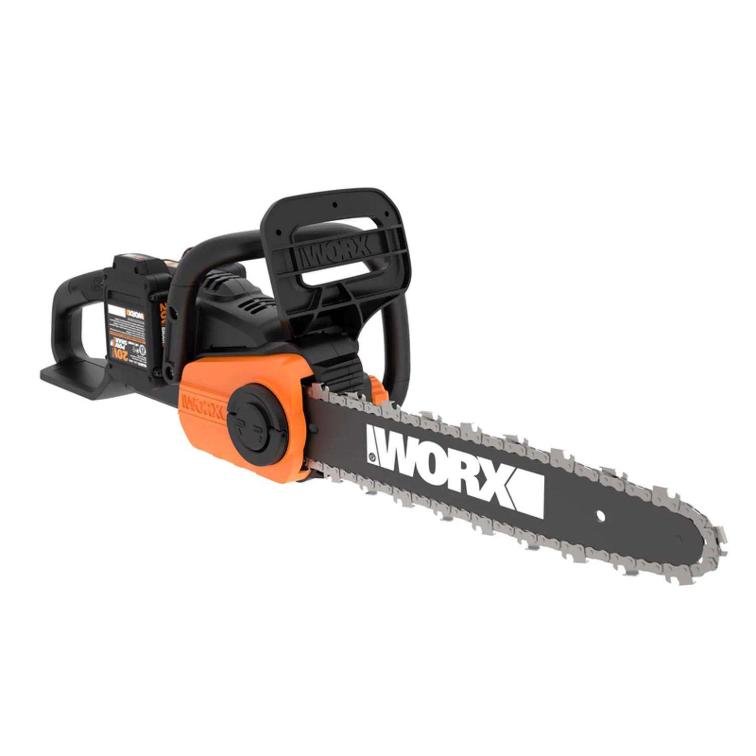  Worx 14 In. 40 V Battery Chainsaw Kit (Battery & Charger)